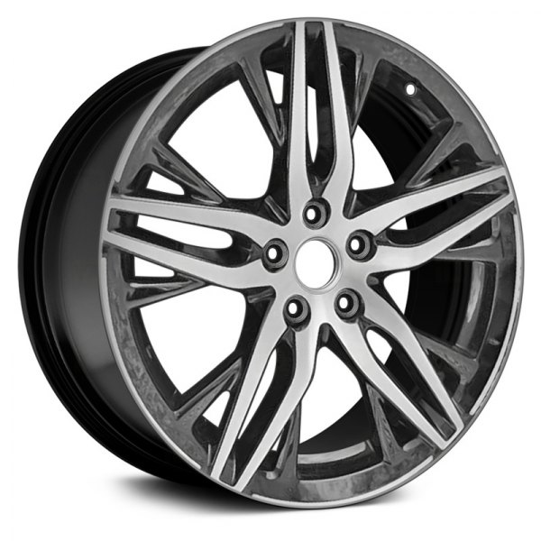 Replace® - 19 x 8.5 10-Spoke Black Alloy Factory Wheel (Remanufactured)