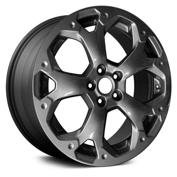 Replace® - 17 x 7 5 Split-Spoke Dark Charcoal Alloy Factory Wheel (Remanufactured)