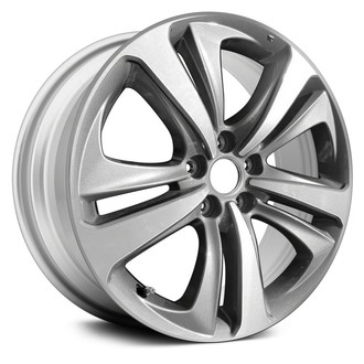 Replace® - 10-Spoke Painted Medium Silver Metallic 19x8.5 Alloy Factory Wheel - Remanufactured