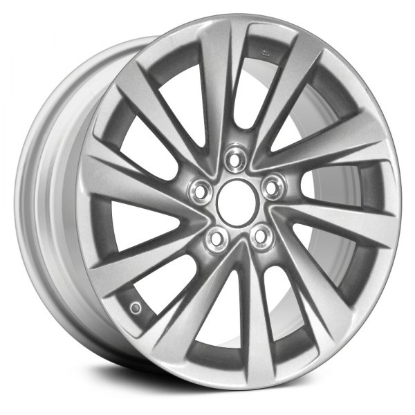 Replace® - 17 x 7.5 10-Spoke Silver Alloy Factory Wheel (Remanufactured)