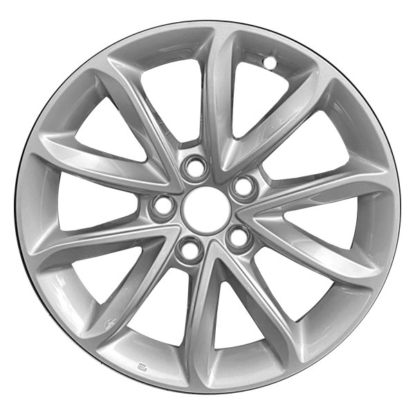 Replace® - 18 x 8 10-Spoke Painted Grey Metallic Alloy Factory Wheel (Remanufactured)