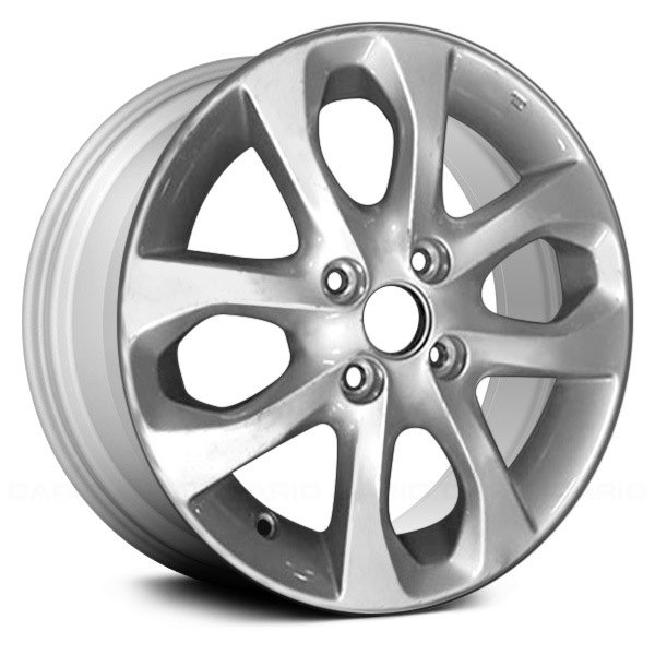 Replace® - 15 x 5.5 4 V-Spoke Silver Alloy Factory Wheel (Remanufactured)