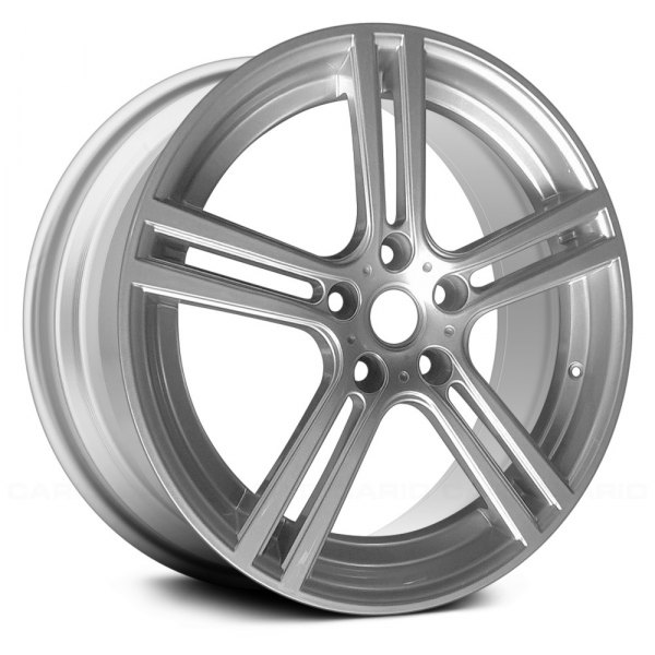 Replace® - 19 x 8.5 Double 5-Spoke Silver Alloy Factory Wheel (Remanufactured)