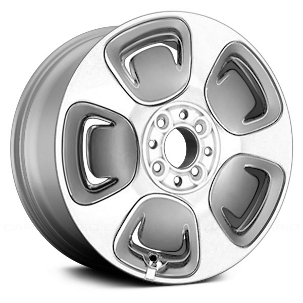 Replace® - 15 x 6.5 5-Slot Silver Alloy Factory Wheel (Remanufactured)