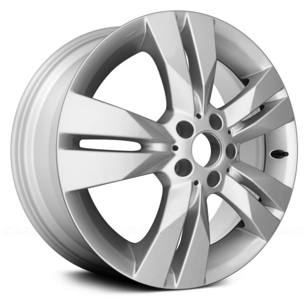 Replace® - 17 x 8.5 Double 5-Spoke Sparkle Silver Alloy Factory Wheel (Remanufactured)