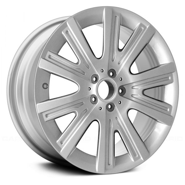 Replace® - 19 x 8.5 5 V-Spoke Sparkle Silver Alloy Factory Wheel (Remanufactured)