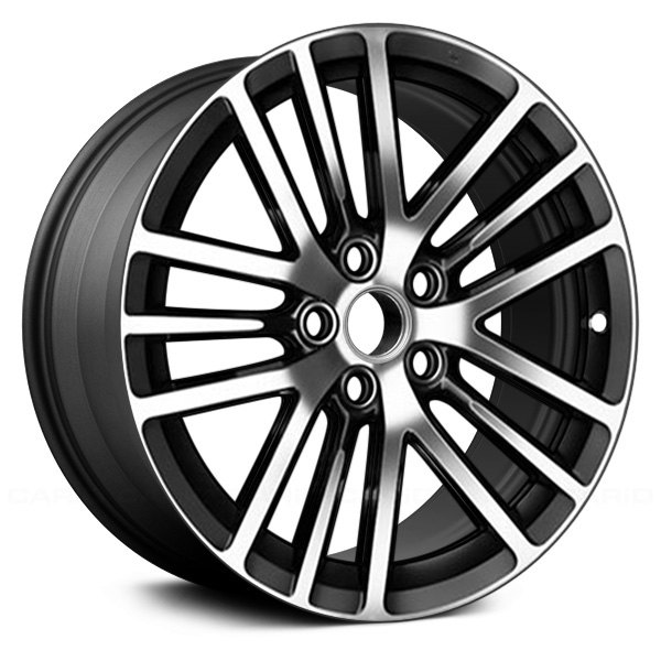Replace® - 18 x 7 Triple 5-Spoke Charcoal with Machined Face Alloy Factory Wheel (Remanufactured)