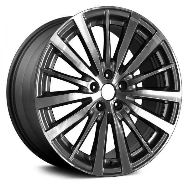Replace® - 19 x 8.5 5 W-Spoke Charcoal with Machined Face Alloy Factory Wheel (Remanufactured)