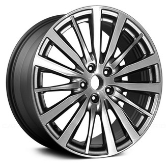 Replace® - 5 W-Spoke Charcoal with Machined Face 19x8.5 Alloy Factory Wheel - Remanufactured