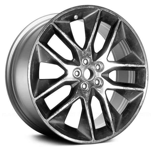 Replace® - 20 x 8.5 5 Y-Spoke Dark Smoked Silver Alloy Factory Wheel (Remanufactured)