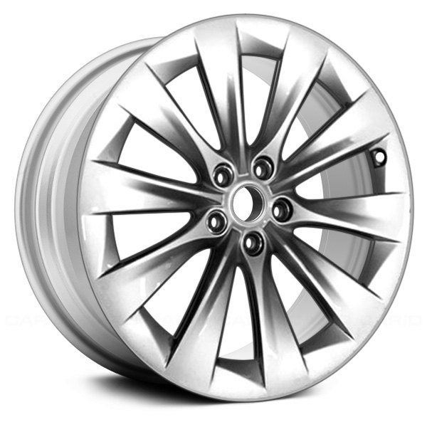Replace® - 20 x 9.5 10 Turbine-Spoke Silver Alloy Factory Wheel (Remanufactured)