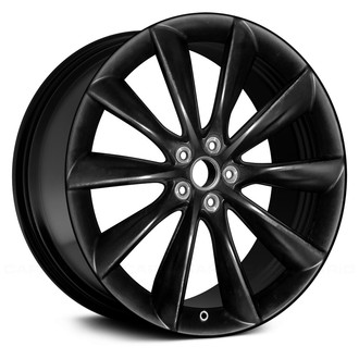 Replace® - 10 Turbine-Spoke Black Pearl Metallic 22x10 Alloy Factory Wheel - Remanufactured