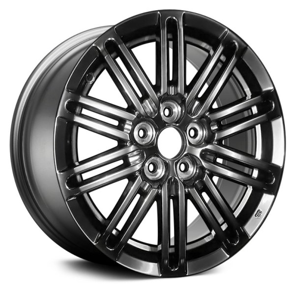 Replace® - 15 x 6.5 10 Double I-Spoke Smoked Silver Alloy Factory Wheel (Remanufactured)