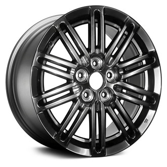 Replace® - 10 Double I-Spoke Smoked Silver 15x6.5 Alloy Factory Wheel - Remanufactured