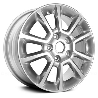 Replace® - 5 V-Spoke Silver 17x6.5 Alloy Factory Wheel - Remanufactured