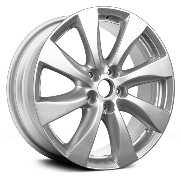 Replace® - 18 x 7 8 Spiral-Spoke Silver Alloy Factory Wheel (Remanufactured)