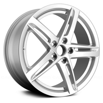 Replace® - Double 5-Spoke Silver 18x8 Alloy Factory Wheel - Remanufactured