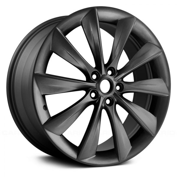Replace® - 21" Remanufactured 10 Spokes All Painted Dark Charcoal Factory Alloy Wheel
