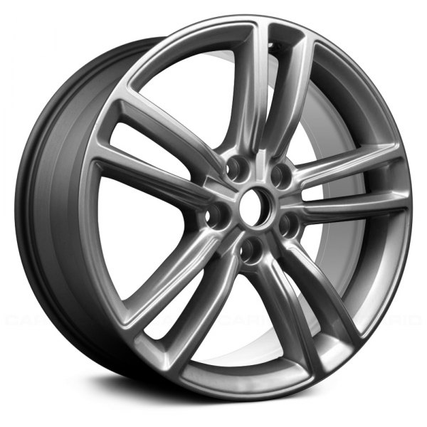 Replace® - 19 x 8 Double 5-Spoke Dark Charcoal Alloy Factory Wheel (Remanufactured)