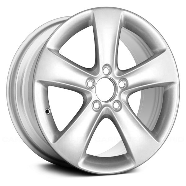 Replace® - 17 x 6.5 5-Spoke Silver Alloy Factory Wheel (Remanufactured)