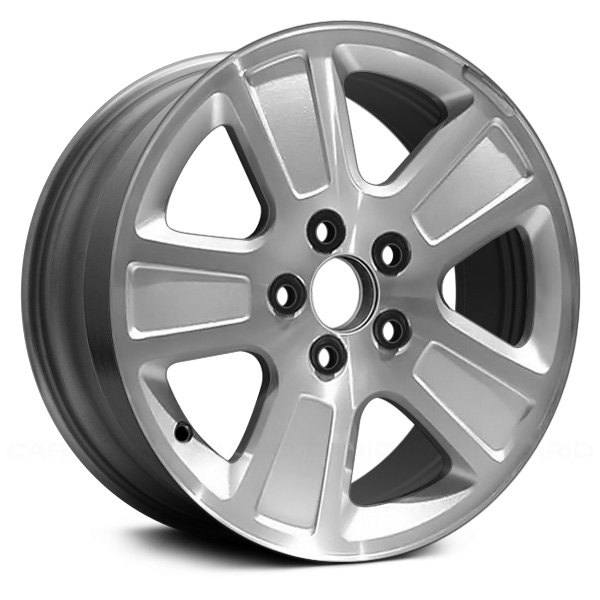 Replace® - 17 x 7 5-Spoke Silver with Machined Accents Alloy Factory Wheel (Remanufactured)