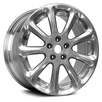 Replace® - 9 I-Spoke Polished 19x8.5 Alloy Factory Wheel - Remanufactured