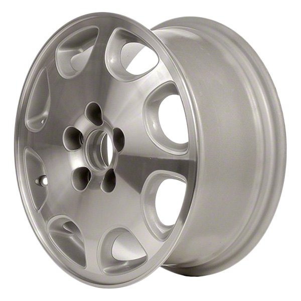 Replace® - 16 x 7 8-Slot Machined with Light Silver Vent Alloy Factory Wheel (Factory Take Off)
