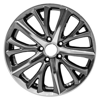 Replace® - 10 Alternating-Spoke Charcoal 18x7.5 Alloy Factory Wheel - Remanufactured