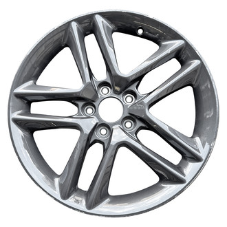 Replace® - 10 I-Spoke All Painted Medium Charcoal Metallic 19x8.5 Alloy Factory Wheel - Remanufactured