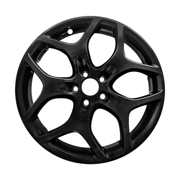 Replace® - 5 Y-Spoke Black Metallic 18x8 Alloy Factory Wheel - Remanufactured