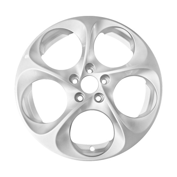 Replace® - 17 x 7.5 5-Hole Bright Silver Alloy Factory Wheel (Remanufactured)
