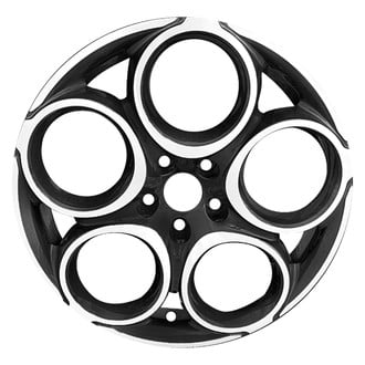 Replace® - 10-Slot Machined Dark Charcoal 18x7.5 Alloy Factory Wheel - Remanufactured