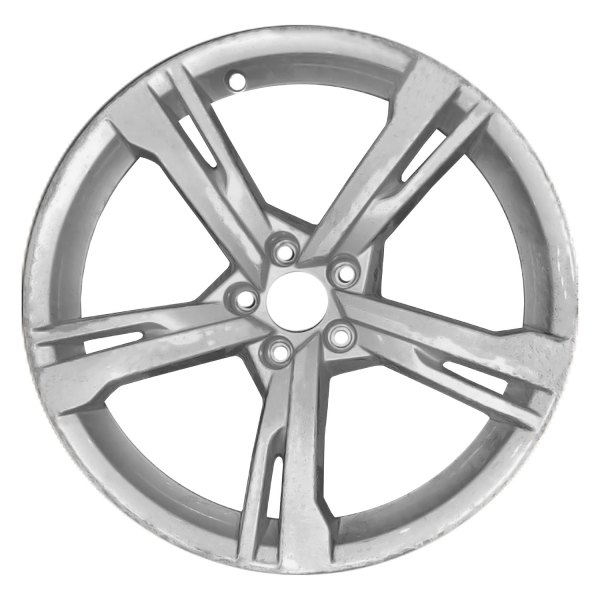 Replace® - 19 x 8.5 5 Split-Spoke Painted Light Silver Metallic Alloy Factory Wheel (Remanufactured)