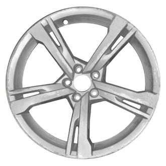 Replace® - 5 Split-Spoke Painted Light Silver Metallic 19x8.5 Alloy Factory Wheel - Remanufactured