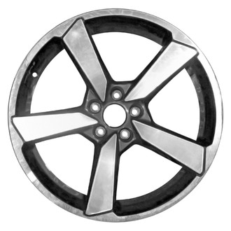 Replace® - 5-Spoke Machined Medium Charcoal 19x8.5 Alloy Factory Wheel - Remanufactured