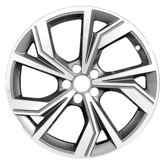 Replace® - 5 Split-Spoke Machined Medium Charcoal Metallic 20x9 Alloy Factory Wheel - Remanufactured