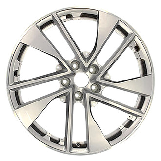 Replace® - 10 I-Spoke Machined Flange Medium Sparkle Silver Metallic 21x11.5 Alloy Factory Wheel - Remanufactured