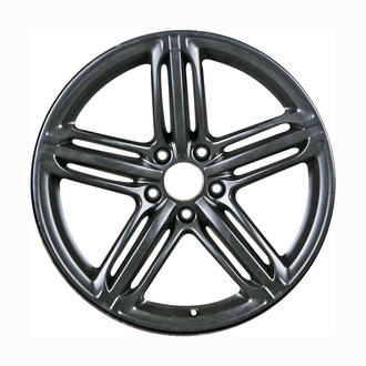 Replace® - Triple 5-Spoke All Painted Gloss Black 21x10 Alloy Factory Wheel - Remanufactured