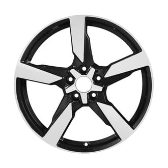 Replace® - 5-Spoke Machined Metallic Black 19x9 Alloy Factory Wheel - Remanufactured