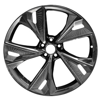 Replace® - 5 Split-Spoke All Painted Gloss Black 22x10.5 Alloy Factory Wheel - Remanufactured
