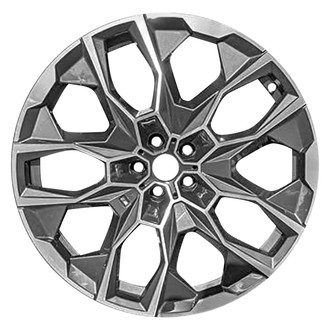 Replace® - 10 I-Spoke Machined Medium Metallic Charcoal 22x10.5 Alloy Factory Wheel - Remanufactured