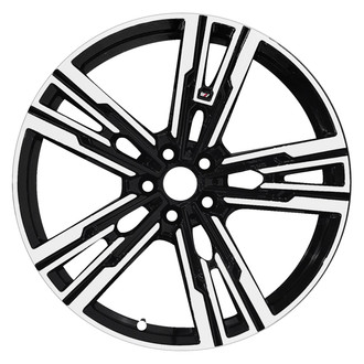 Replace® - 5 Split-Spoke Machined Gloss Black 21x10.5 Alloy Factory Wheel - Remanufactured