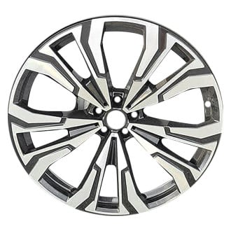 Replace® - 10 I-Spoke Machined Gloss Black 23x10.5 Alloy Factory Wheel - Remanufactured