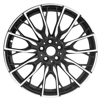 Replace® - 14 Split-Spoke Polished Black 20x8.5 Alloy Factory Wheel - Remanufactured