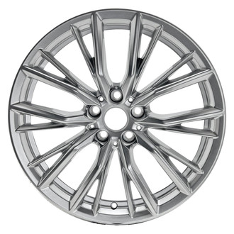 Replace® - 10 Split-Spoke All Painted Sparkle Silver 18x7.5 Alloy Factory Wheel - Replica