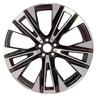 Replace® - 5 Split-Spoke Machined Gloss Black 20x8.5 Alloy Factory Wheel - Remanufactured