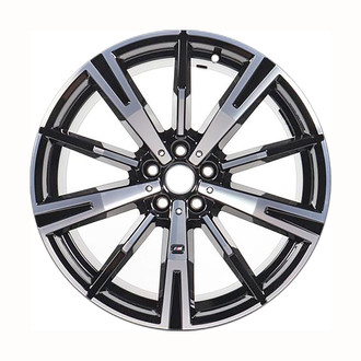 Replace® - 10 I-Spoke Machined Gloss Black 20x8.5 Alloy Factory Wheel - Remanufactured