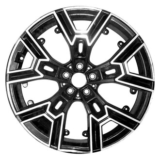 Replace® - 5 Split-Spoke Machined Dark Charcoal 20x8.5 Alloy Factory Wheel - Remanufactured