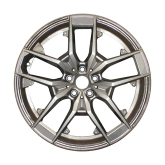 Replace® - 10 I-Spoke All Painted Medium Metallic Charcoal 19x8.5 Alloy Factory Wheel - Remanufactured