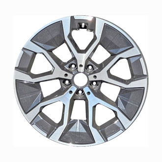 Replace® - 5 Split-Spoke Machined Dark Charcoal 19x8.5 Alloy Factory Wheel - Remanufactured